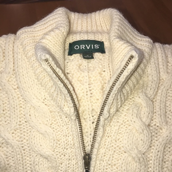 VINTAGE… ORVIS WOOL FISHERMAN XL - Picture 2 of 16